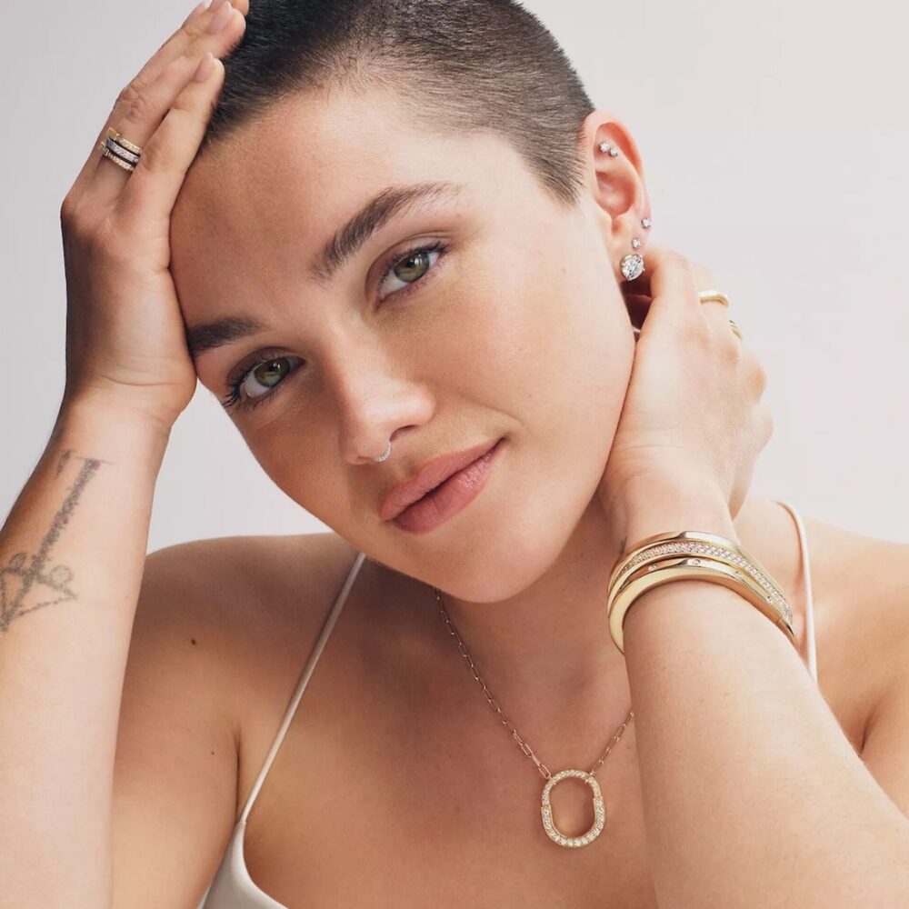 A Rising Cinema Star Florence Pugh a Tiffany & Co. nagykövete