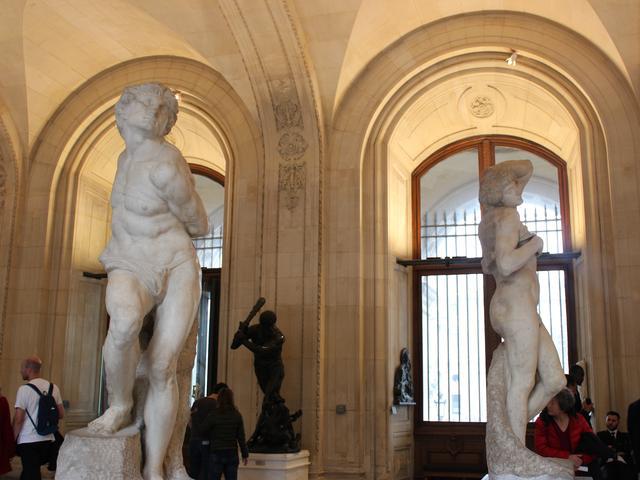 Lázadó fogoly Michelangelo a Louvre-ban