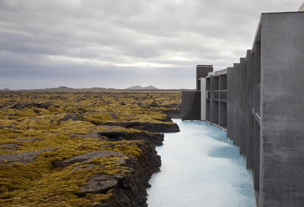 Extravagáns nyaralási célpontok A visszavonulás a Blue Lagoon Izlandon