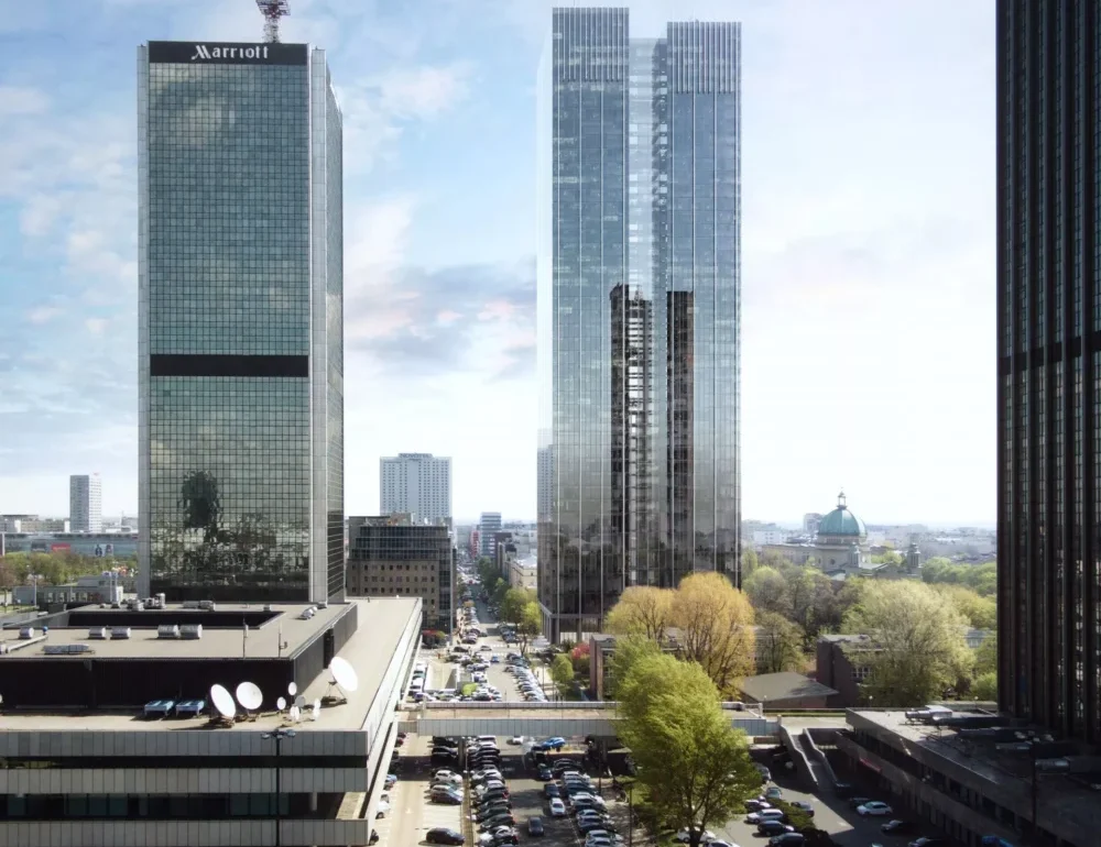 Roma Tower – az új felhőkarcoló a templomi telken a belvárosban