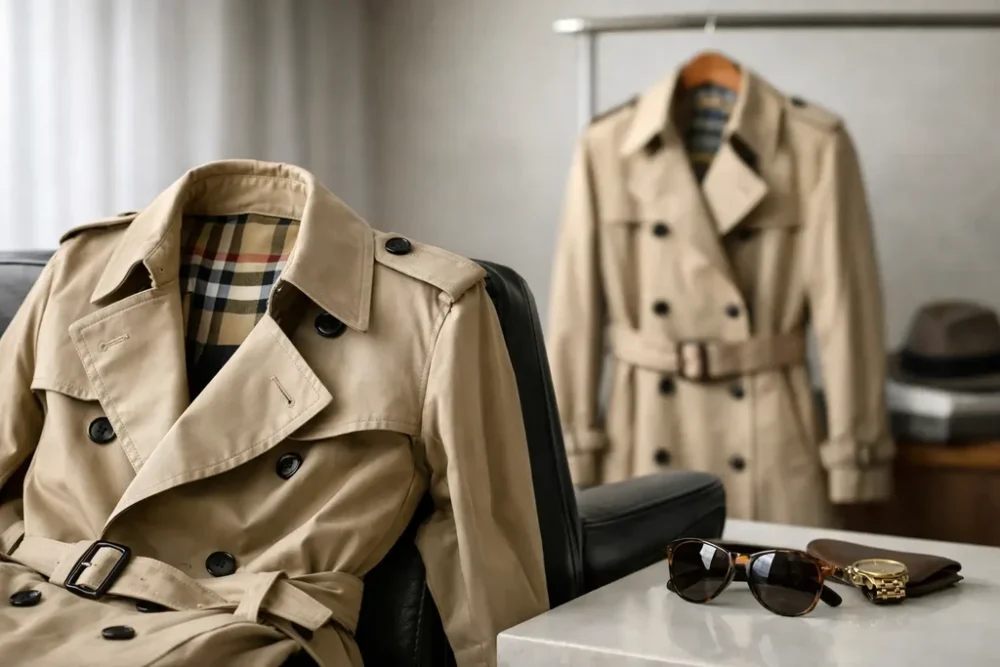 Burberry Ikonikus Trencskabát